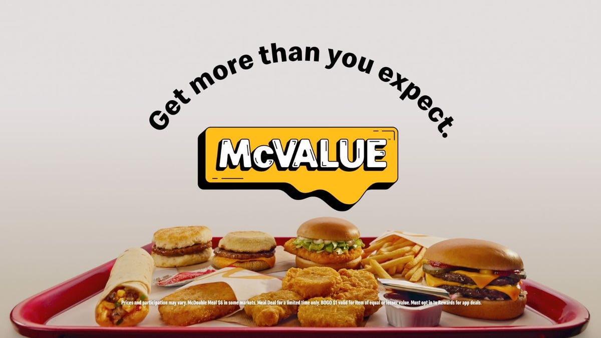 McDonald's announces new McValue menu, special savings in Michigan